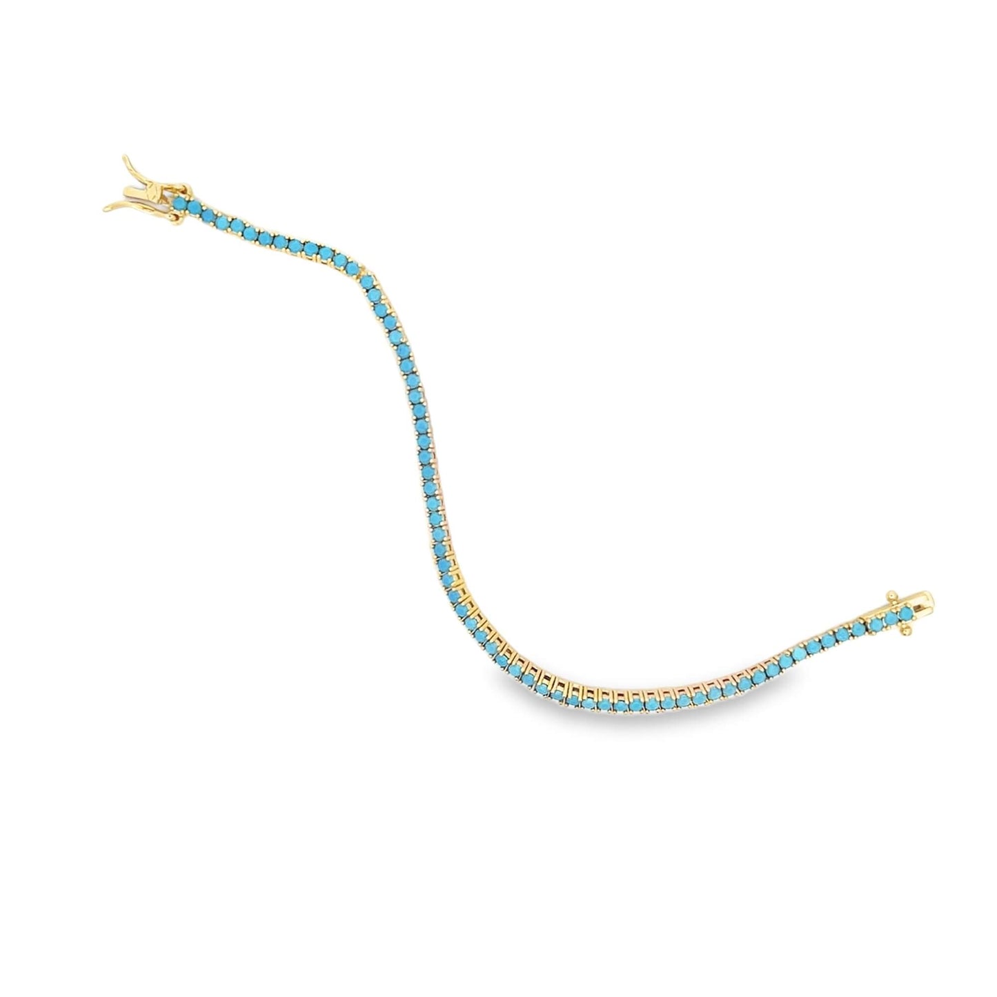 Dark Colored Tennis Bracelet (H134A/I432A)-10