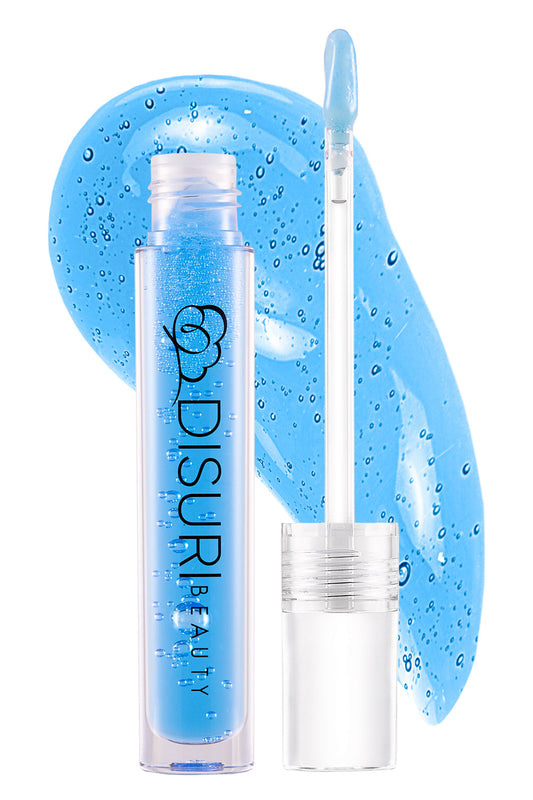 DISURI Beauty Plumping Lip Gloss - Blueberry Pop-0