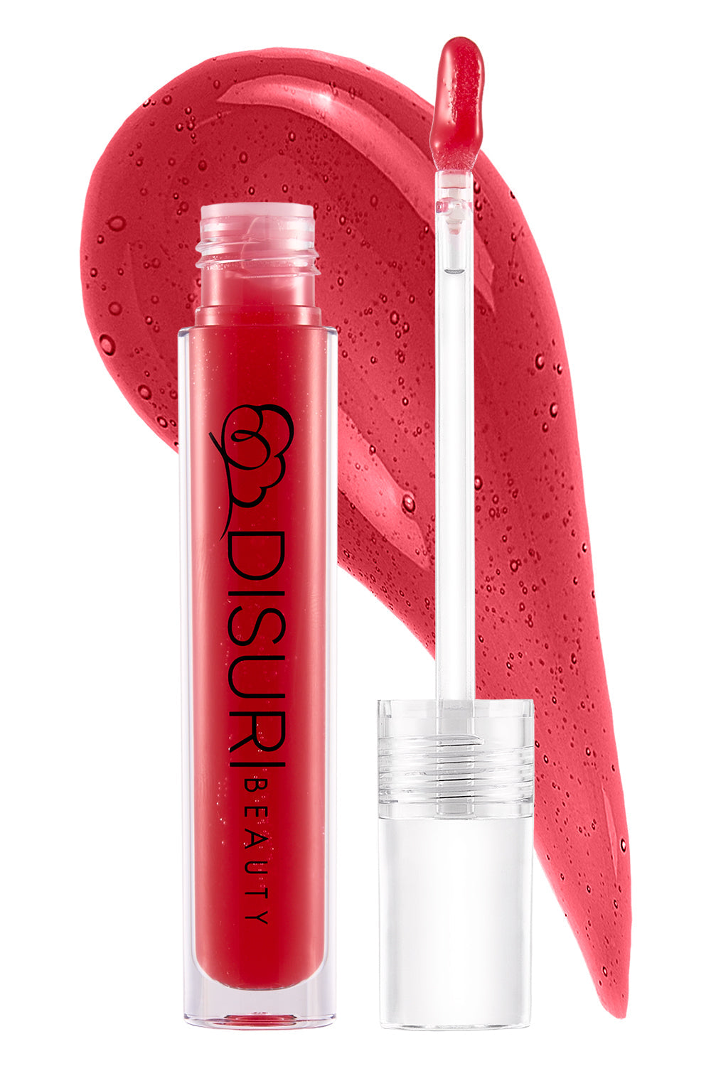 DISURI Beauty Plumping Lip Gloss - Pomegranate Pop-0