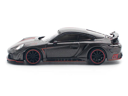 992 Stinger GTR Carbon Edition with Red Accents 1/64 Diecast Model Car by Pop Race-0