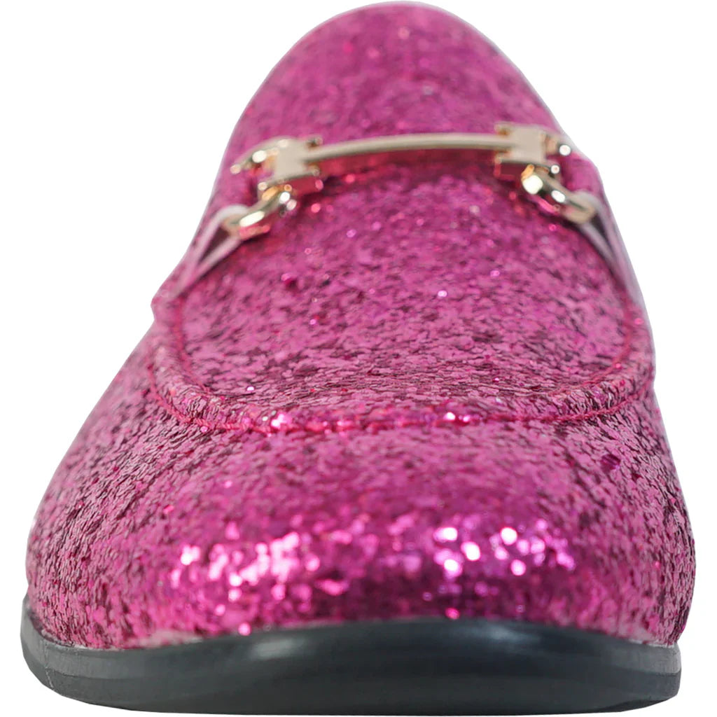 BRAVO Men Dress Shoe PROM-2 Loafer Shoe for Prom & Wedding Pink-1