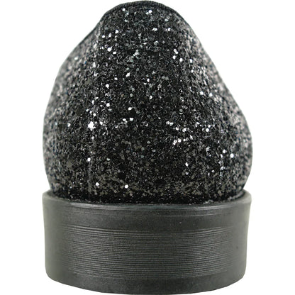 BRAVO Men Dress Shoe PROM-8 Loafer Shoe for Prom & Wedding Black-2