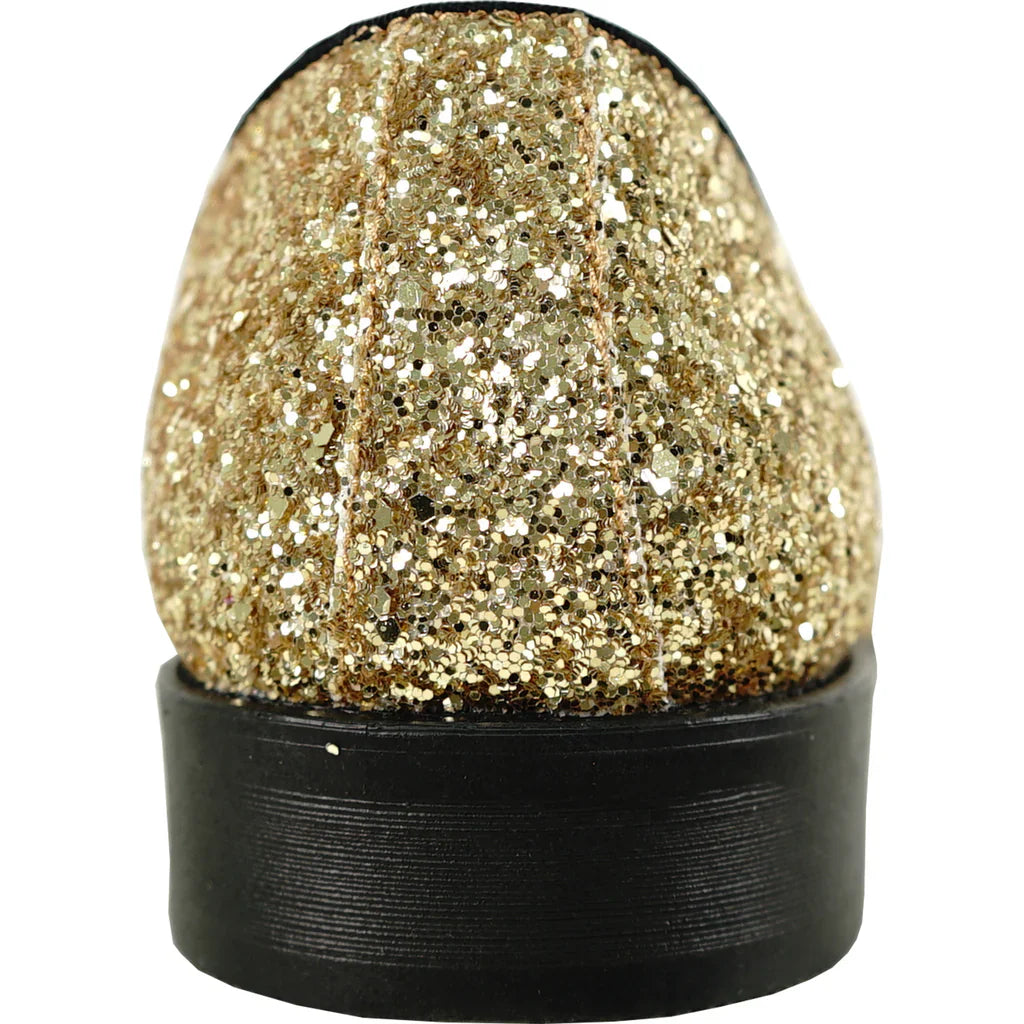 BRAVO Men Dress Shoe PROM-8 Loafer Shoe for Prom & Wedding Gold-2