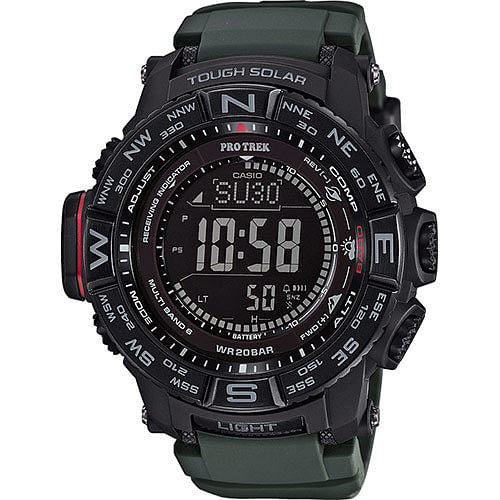 Casio Men's 'PRO TREK' Quartz Silicone Strap Casual Watch-0