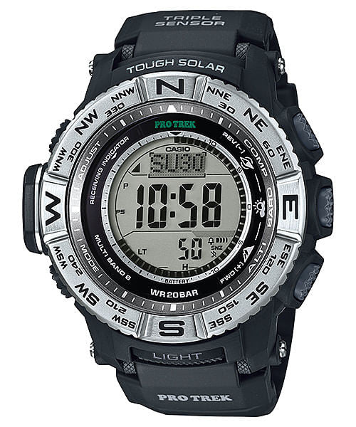 Casio Men's PRW-3500-1CR Atomic Resin Digital Watch-0