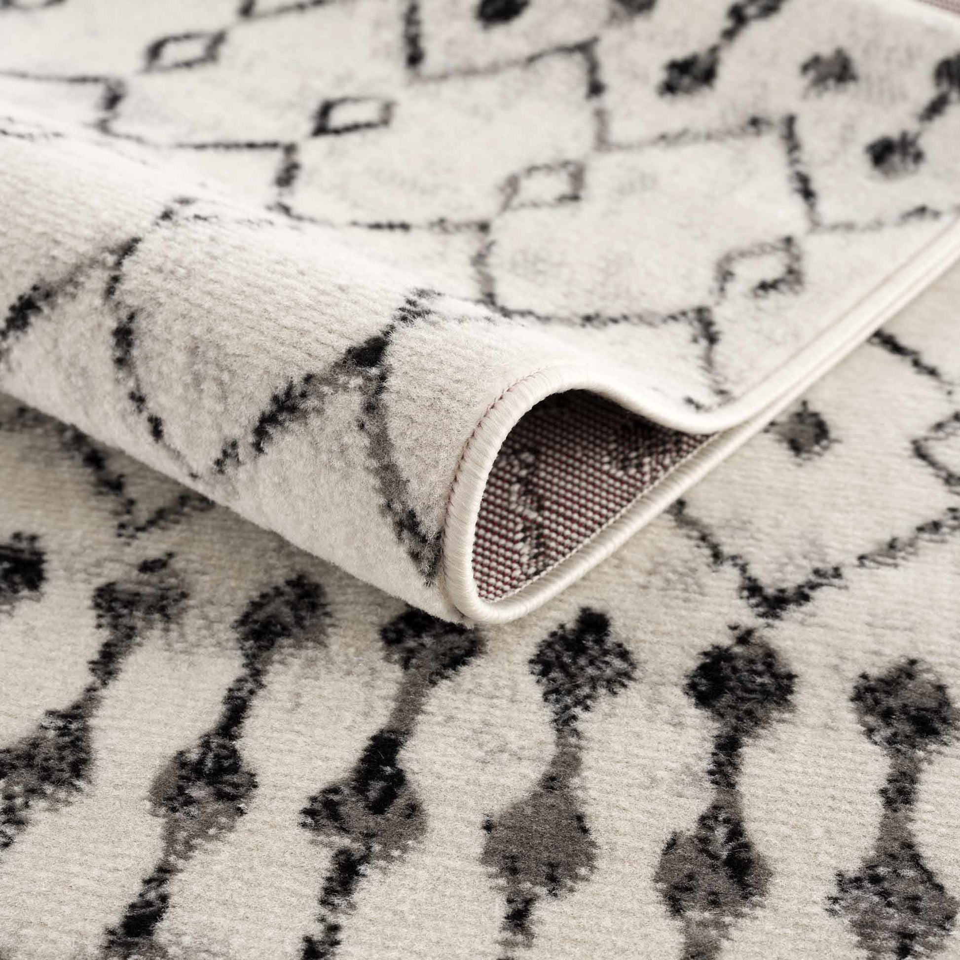 Scandi Moroccan Trellis Rug-3