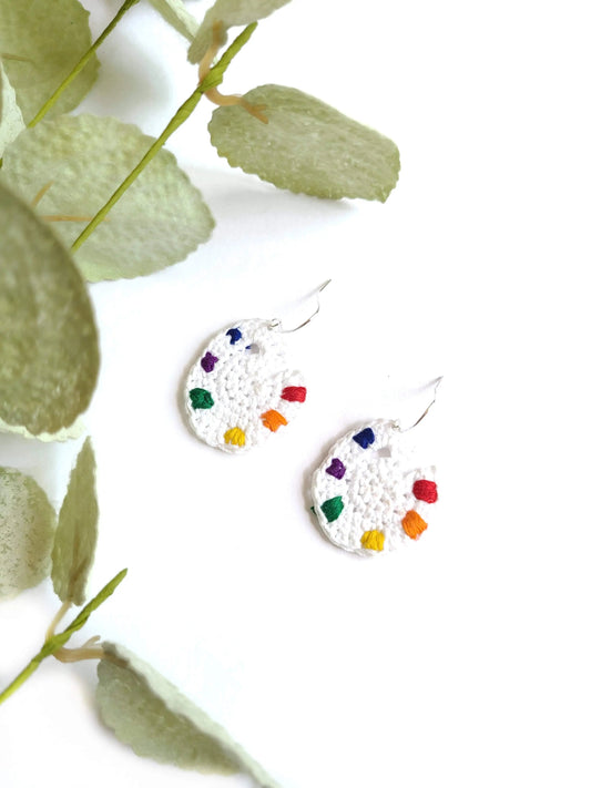 Paint Palette Earrings-0