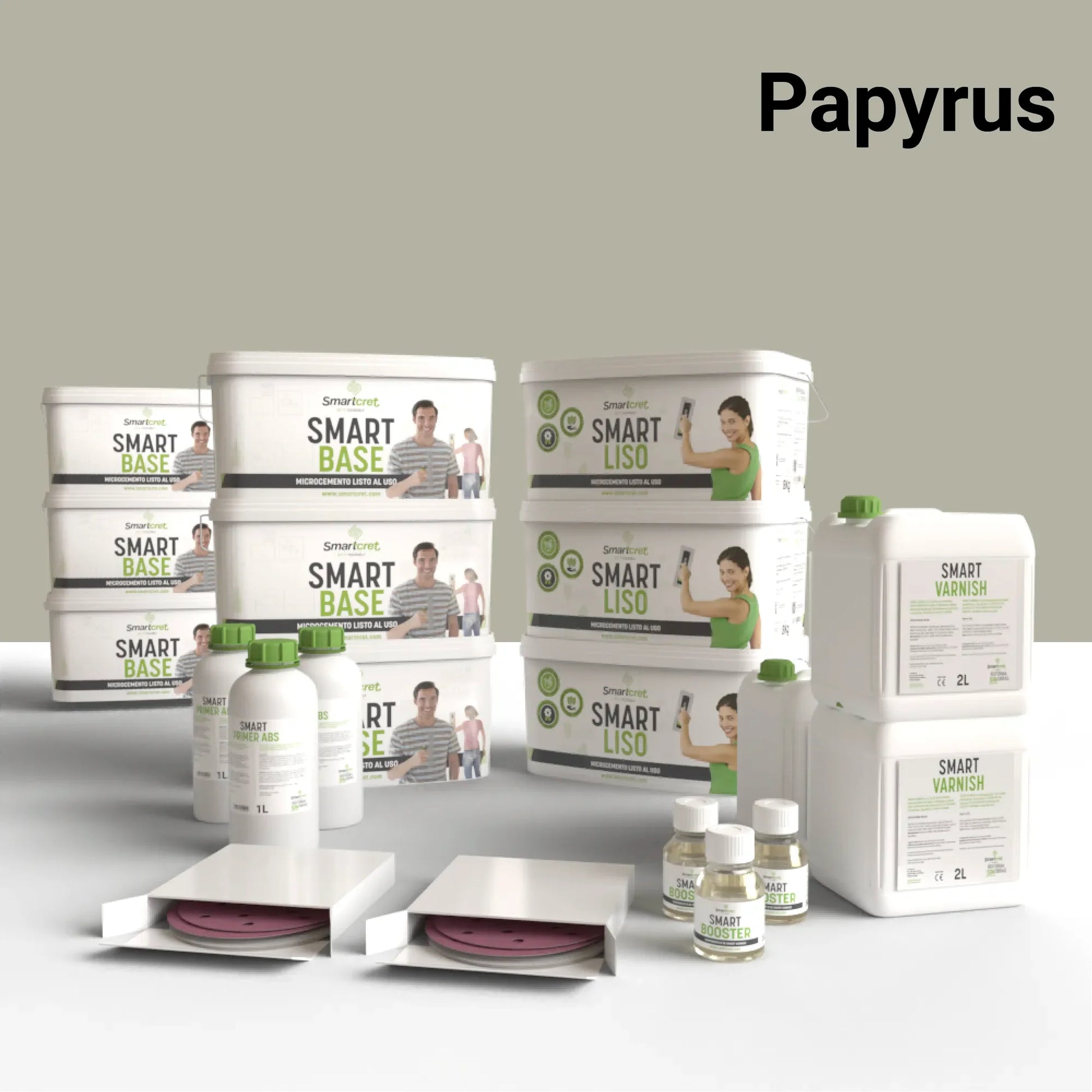 Kit microcemento para suelos de cocina para 96 m² de azulejos-21