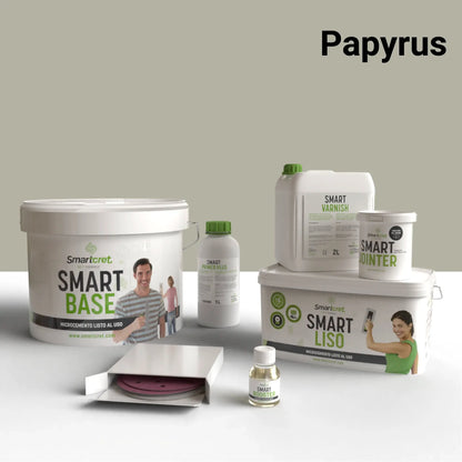 Kit de microcemento para encimera de obra de 8 m²-21