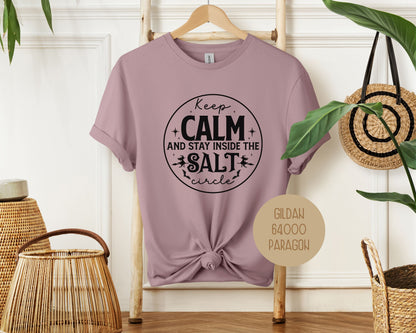 Keep Calm and Stay Inside Salt Circle Shirt-9