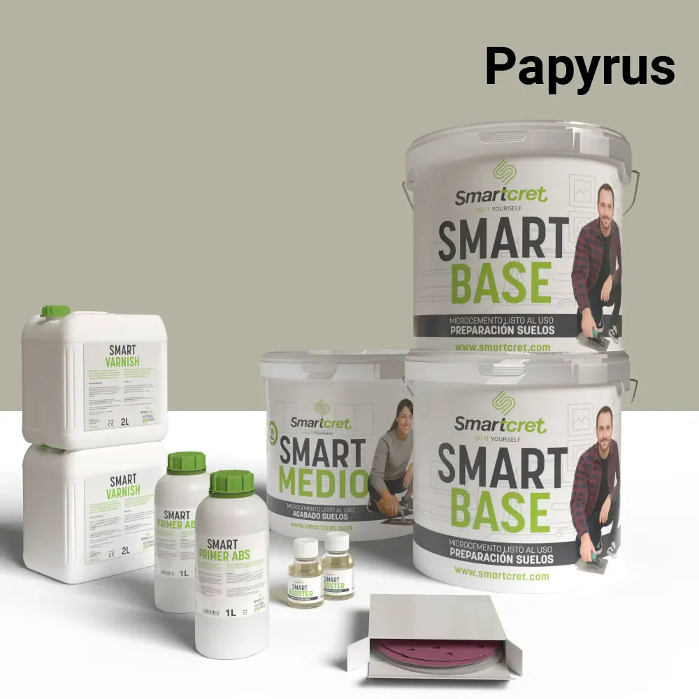 Kit microcemento para escaleras de obra de 16 m²-21