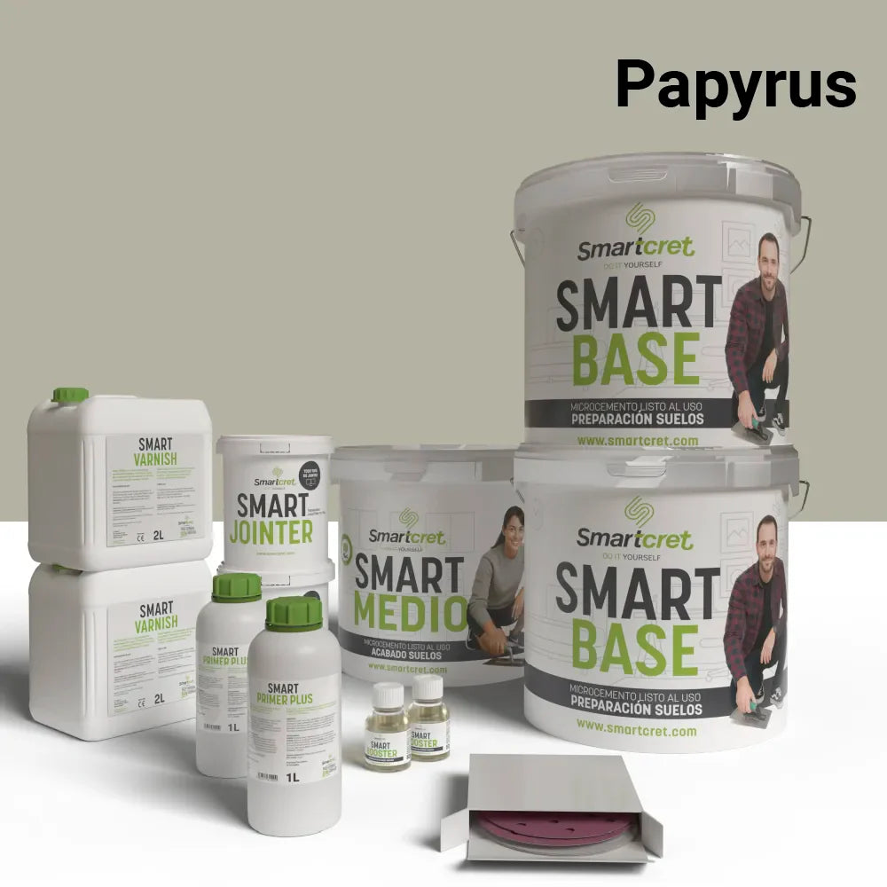 Kit de microcemento para suelos de cocina con azulejos de 16 m²-21