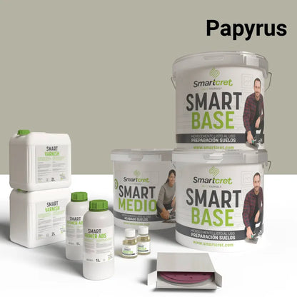 Kit microcemento para suelo de cocina de cemento u hormigón de 16 m²-21