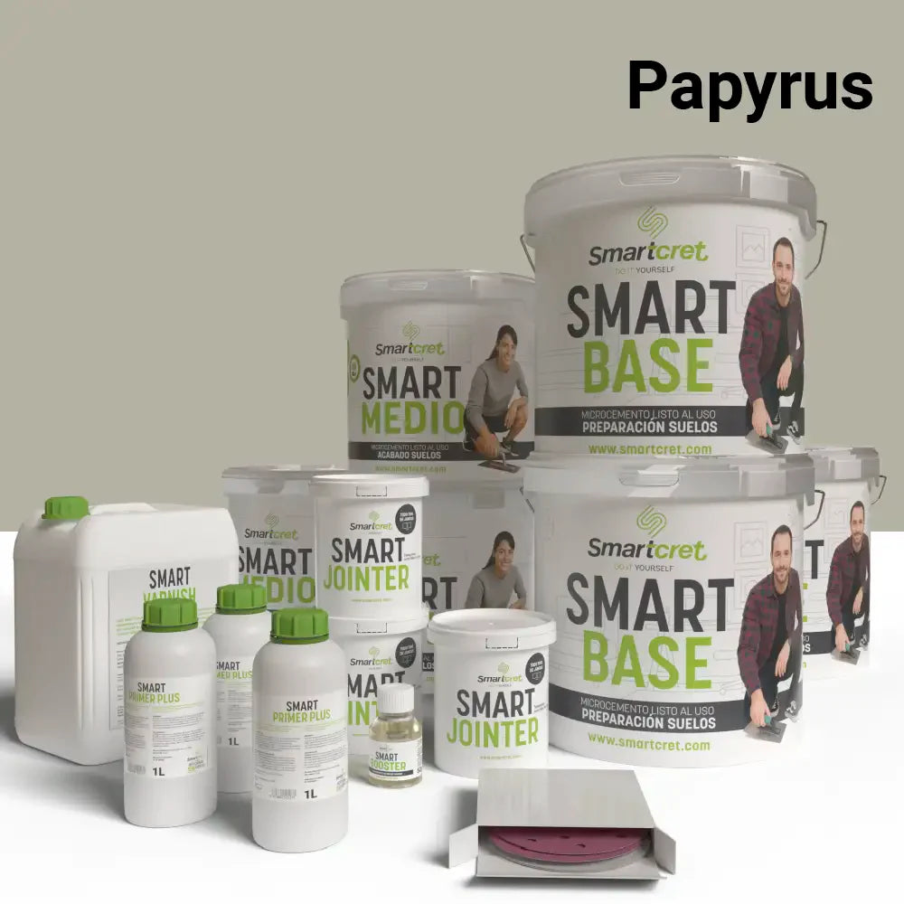 Kit de microcemento para escaleras de azulejos de 24 m²-21