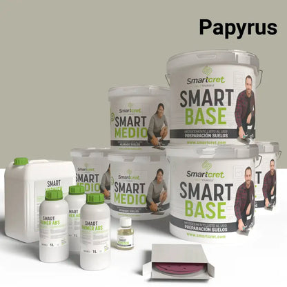 Kit microcemento para suelo cocina de cemento u hormigón para 24 m²-21