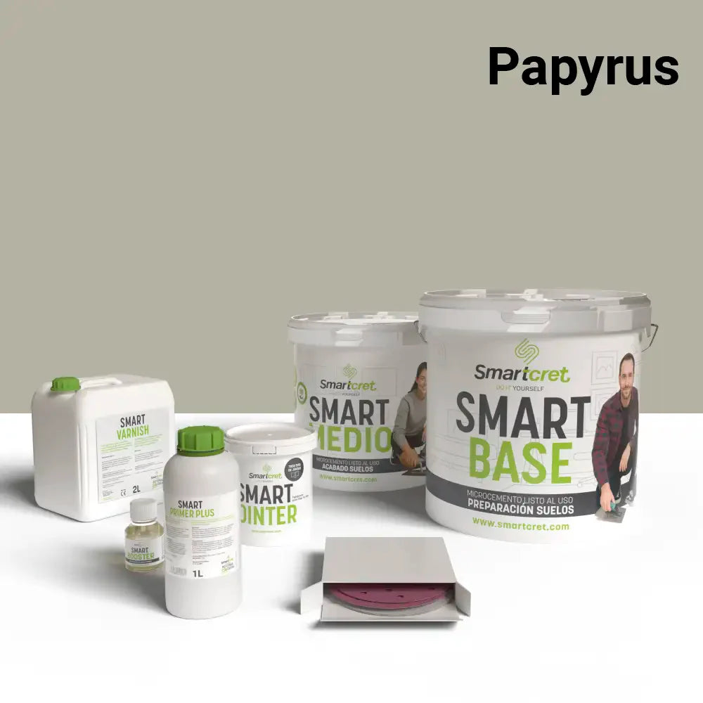 Kit de microcemento para escaleras de azulejos de 8 m²-21