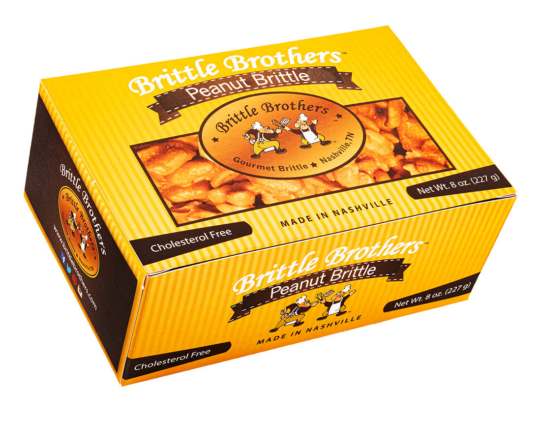Brittle Brothers - Peanut Brittle - 8 oz. Box (Wholesale)-0