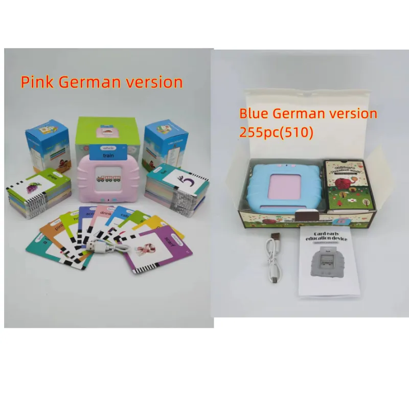 Children's Bilingual Educational Card Learning Machine