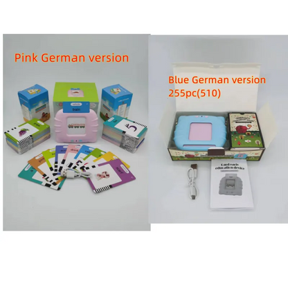 Children's Bilingual Educational Card Learning Machine