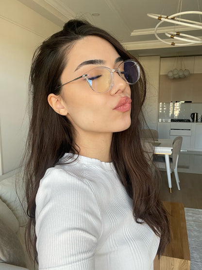 LADYBOSS ICONS - Clear & Silver-4