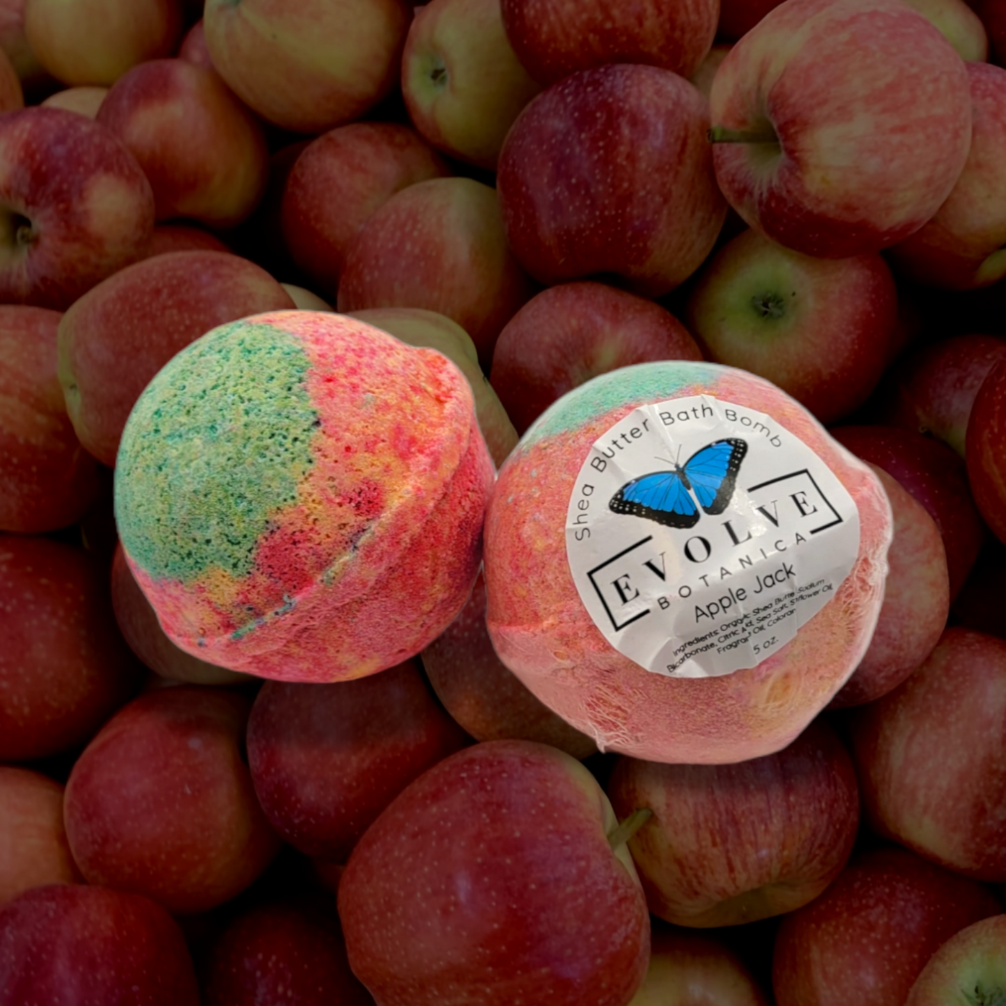 Bath Bomb - Apple Jack (Seasonal - Fall)-1