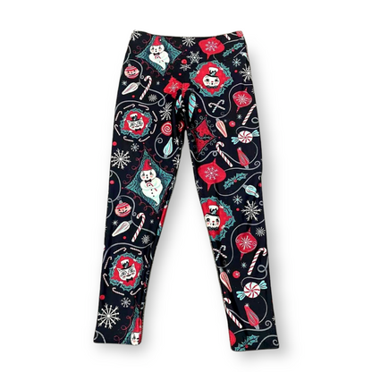 Frosty Spookmas Eve (Johanna Parker Exclusive) - High-quality Handcrafted Vibrant Leggings-3