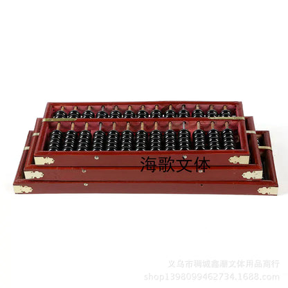 Durable Wooden Abacus for Accounting and Finance