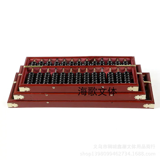 Durable Wooden Abacus for Accounting and Finance