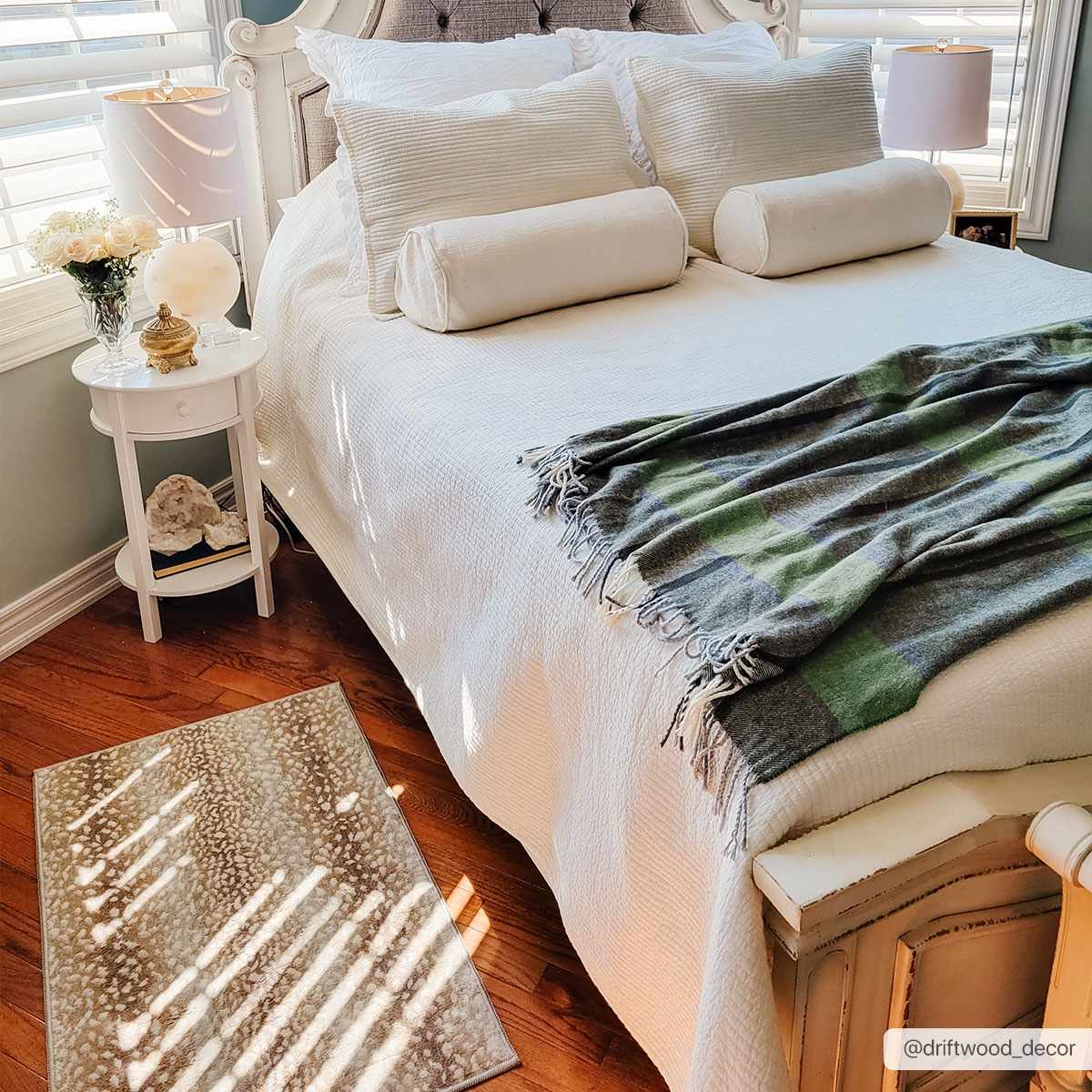 Pointblank Tan Leopard Print Rug-3