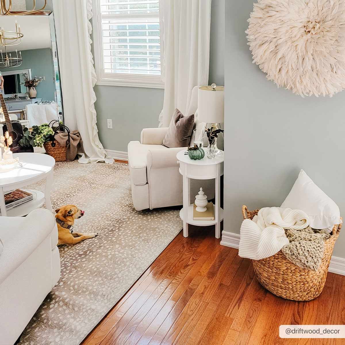 Pointblank Tan Leopard Print Rug-2