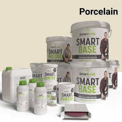 Kit de microcemento para escaleras de azulejos de 24 m²-16