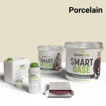 Kit microcemento para escaleras de obra de 8 m²-16