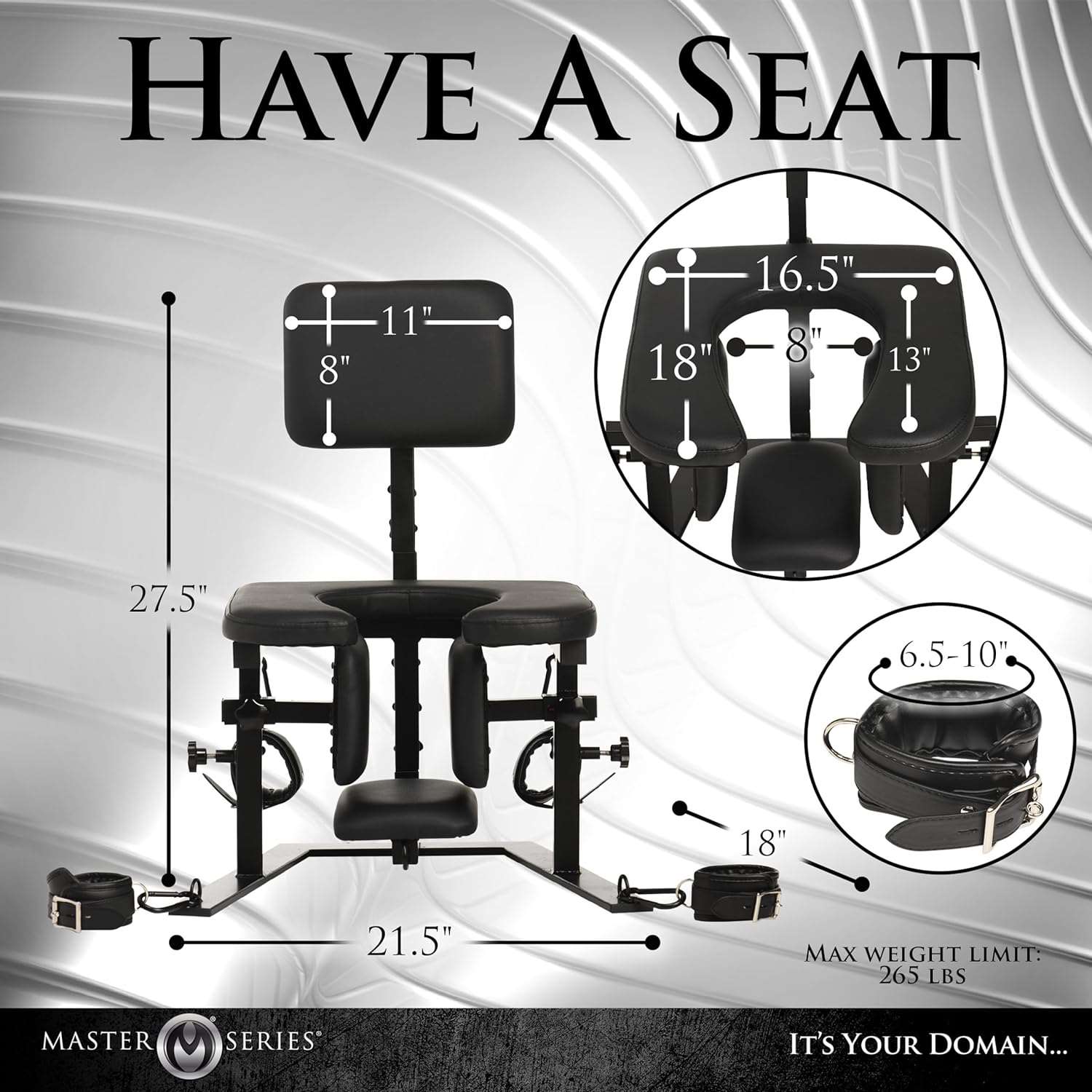PowerSeat Premium Sex Position Restraint Chair-2
