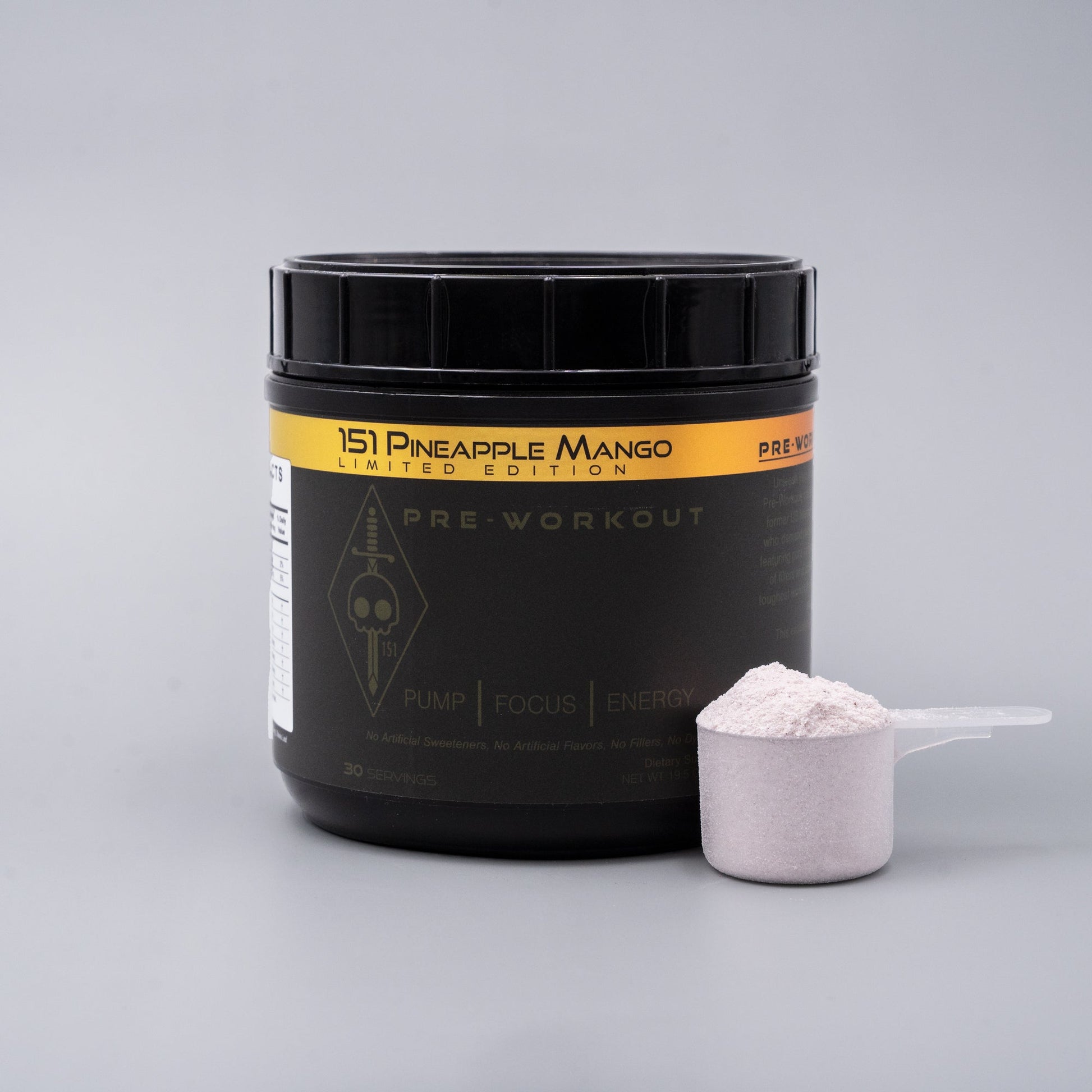 Legacy Pre-Workout | 30 Servings | 151 Edition Pineapple Mango-1