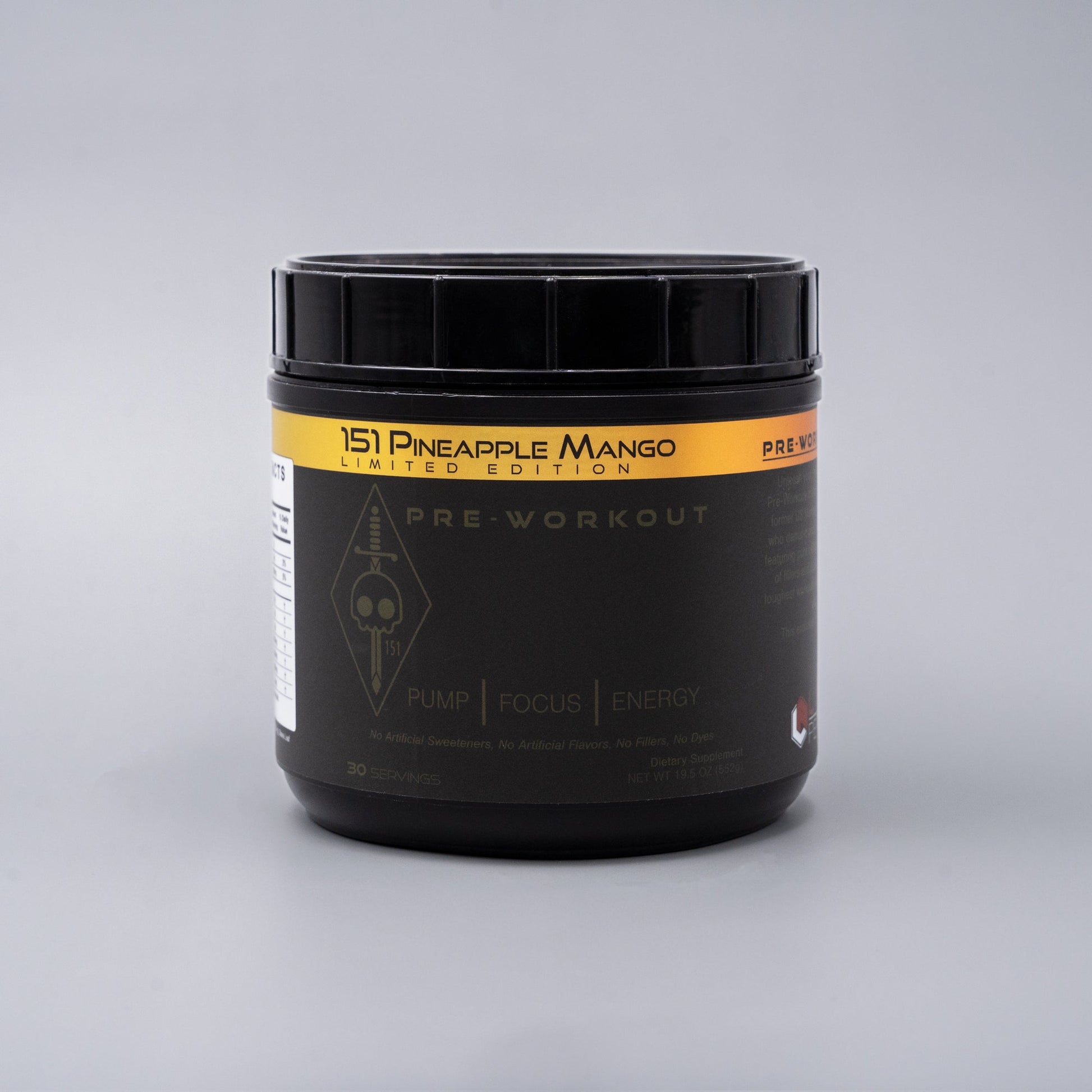 Legacy Pre-Workout | 30 Servings | 151 Edition Pineapple Mango-0