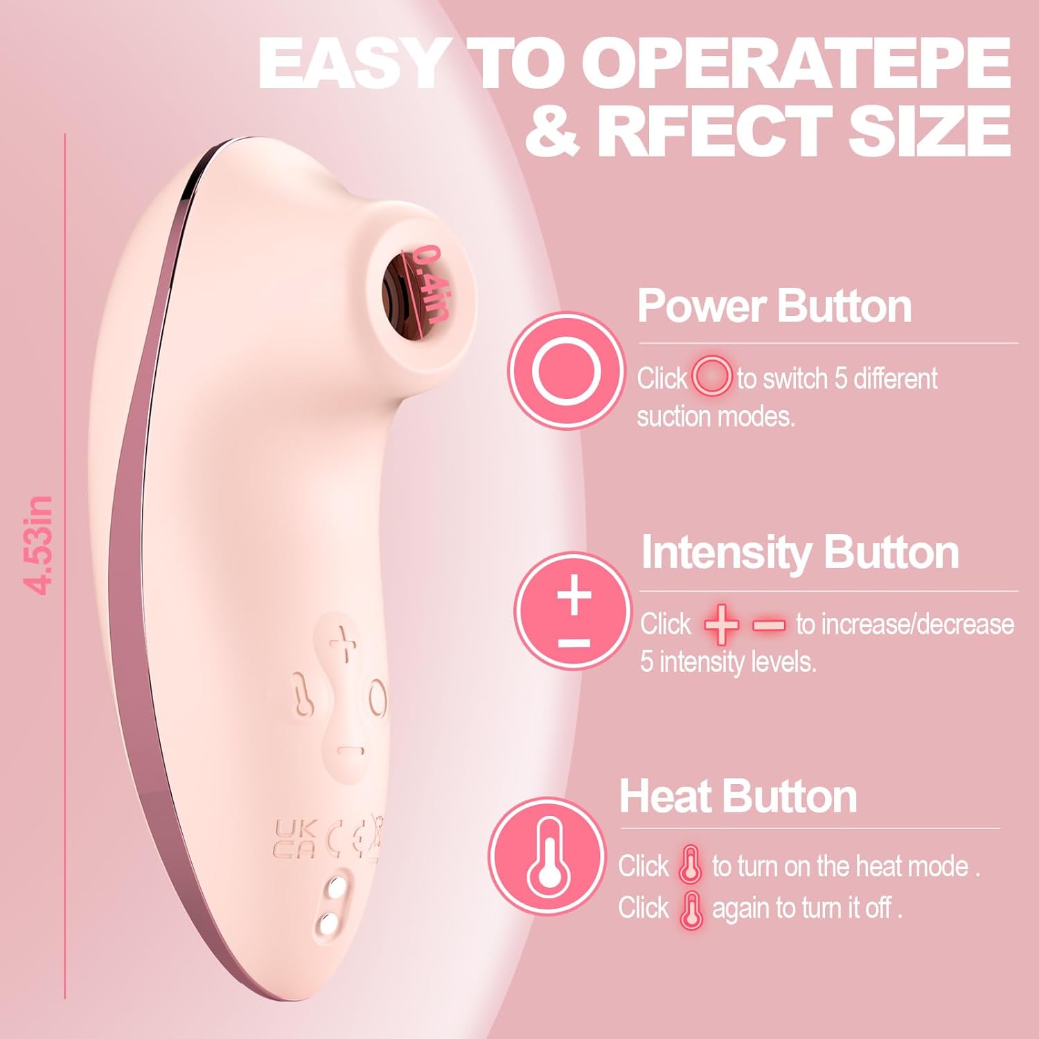 PrecisionPulse Clitoral Suction Vibrator-4