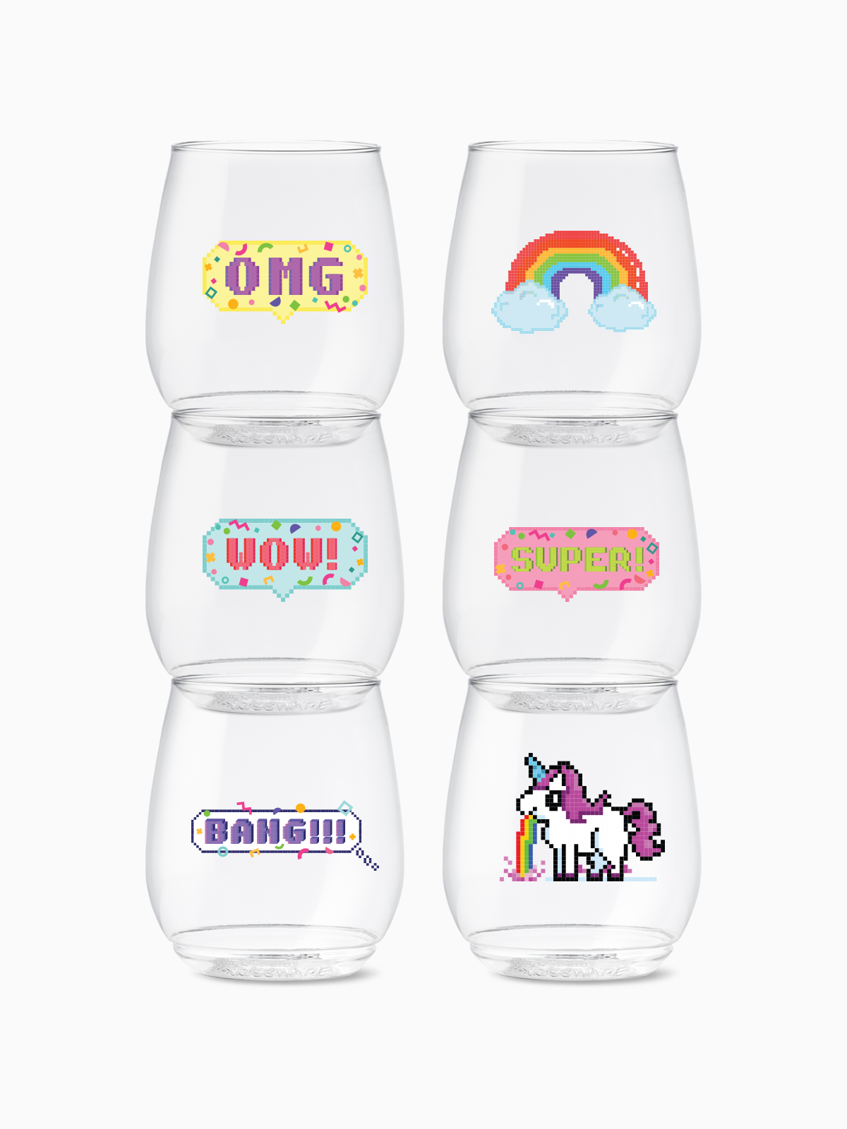 8 Bit Arcade - POP 14oz Vino-0