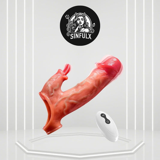 PulsePilot Remote Control Rabbit Thrusting Dildo-0