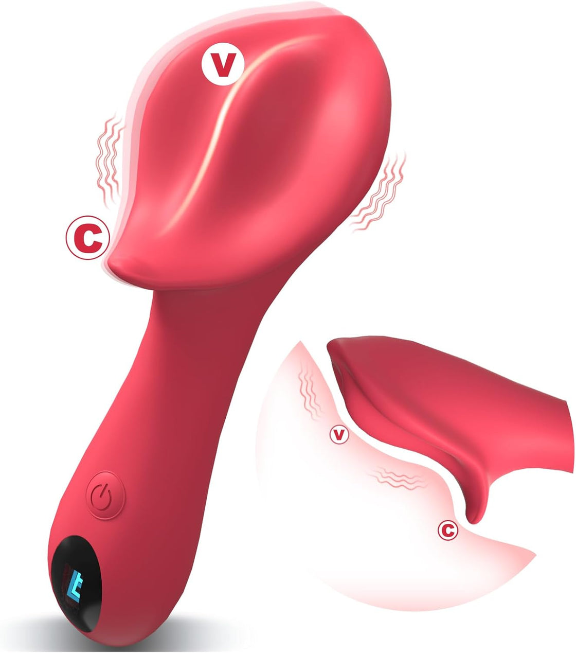 PulseTouch 3-in-1 Clitoral Stimulation Vibrator-1