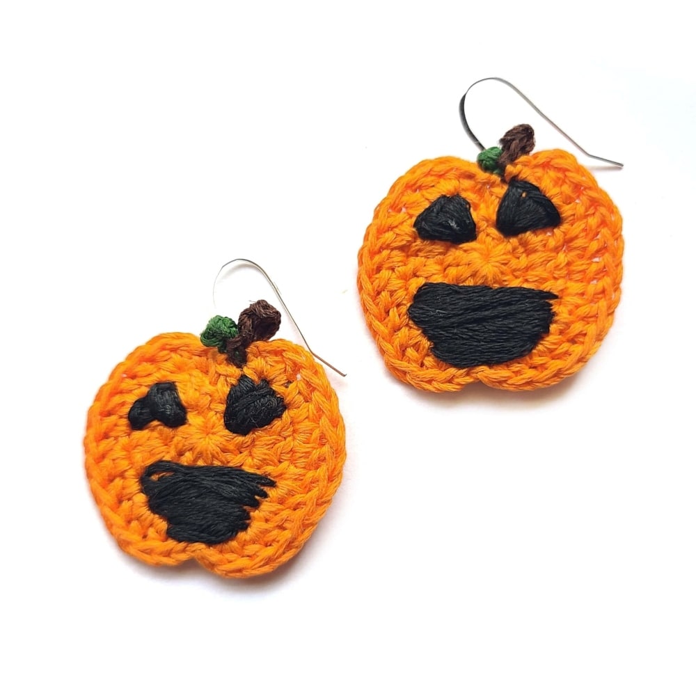 Jack O Lantern Earrings-2