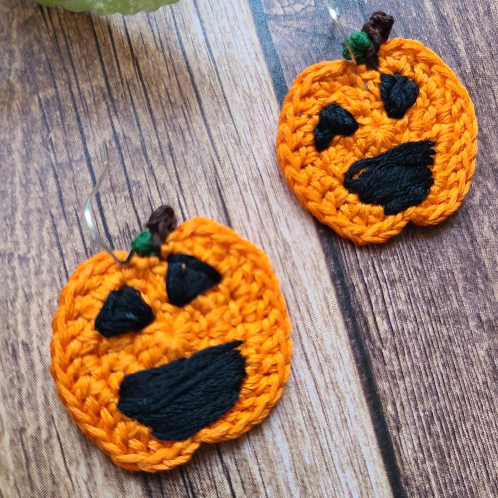 Jack O Lantern Earrings-3