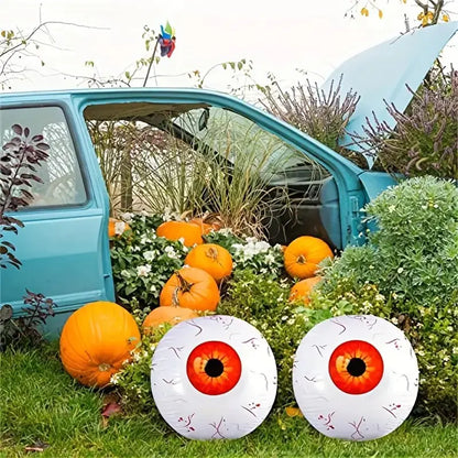 Scary Eyeball Balloons for Day of the Dead Decor