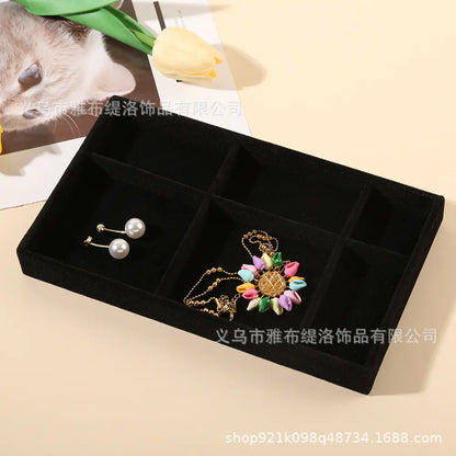 Velvet Jewelry Organizer Tray