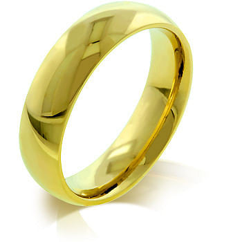 5 mm IPG Gold Stainless Steel Band-0