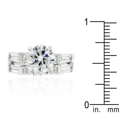 Engagement Set with Large Center Stone-1