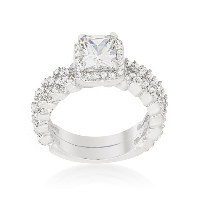 Halo Radiant Wedding Set-1