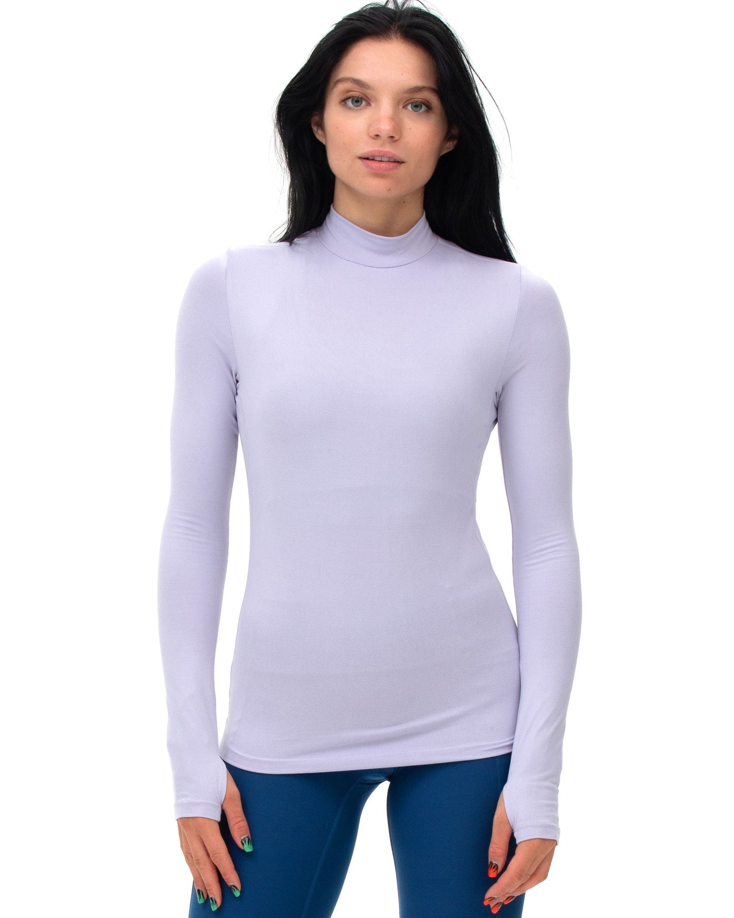Cozy Mock Neck Long Sleeve-6