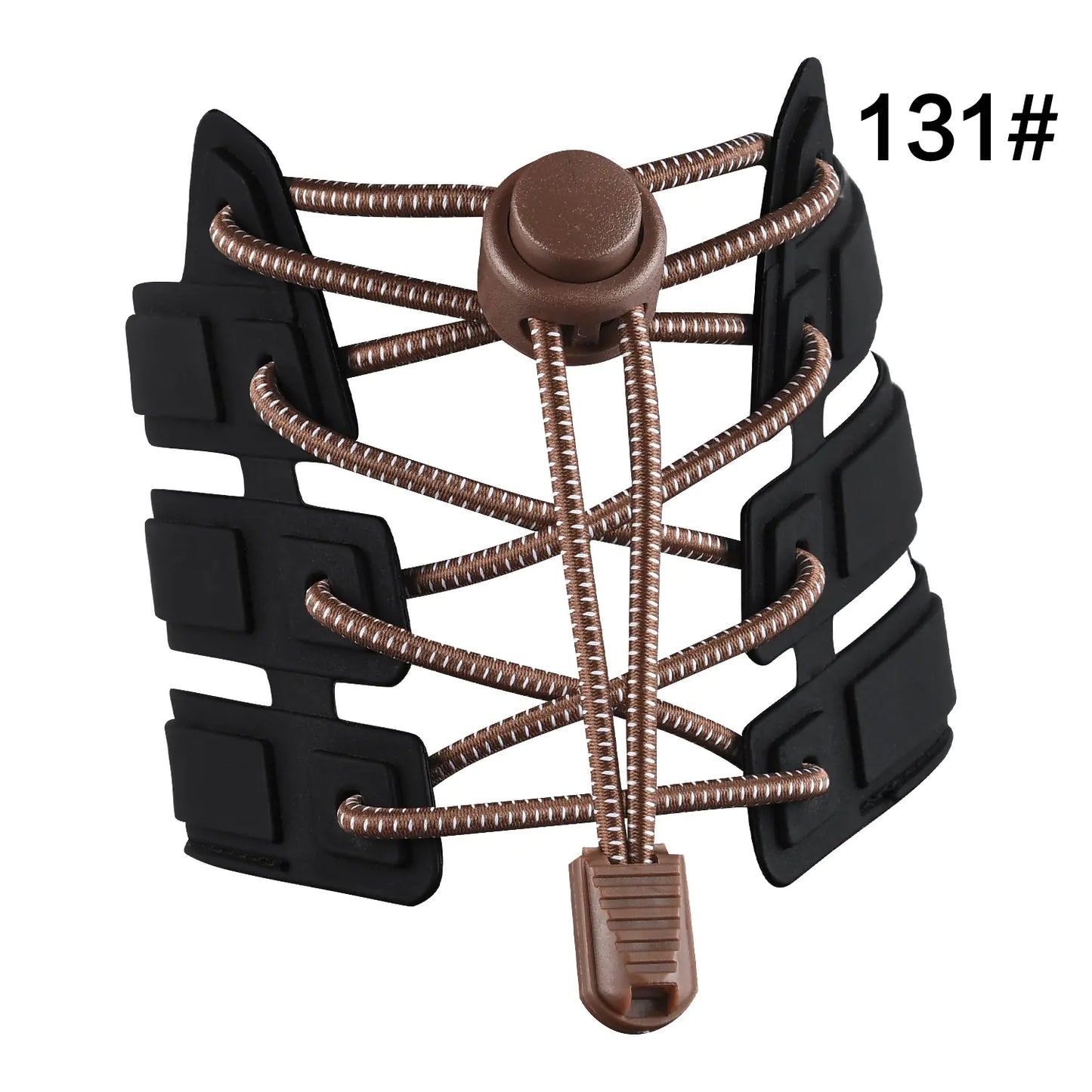 Kids No-Tie Shoelace Clips with Elastic Bands