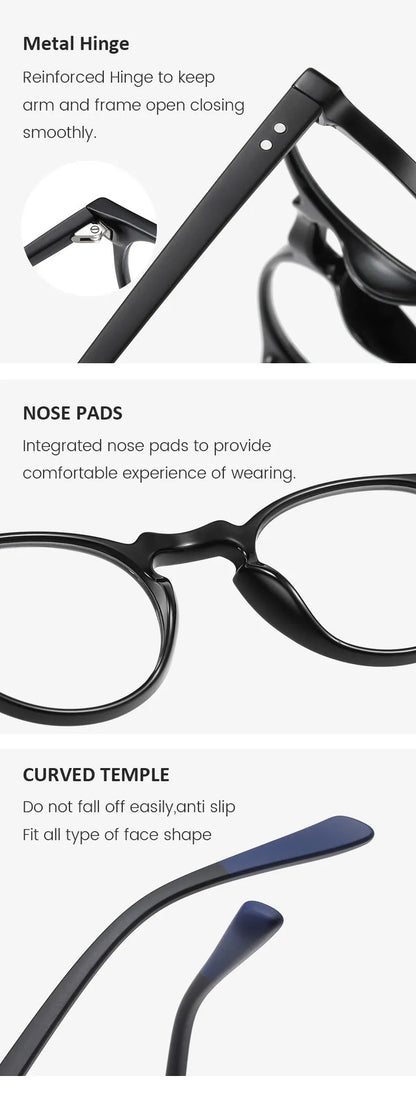 Retro Blue Light Blocking Glasses
