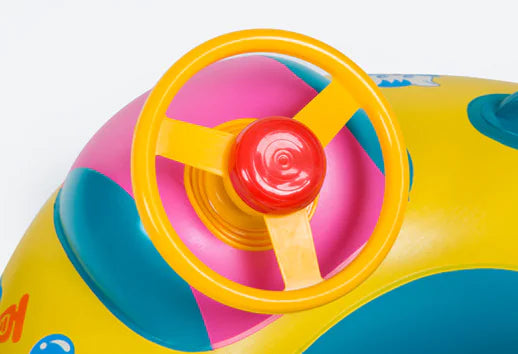 Baby Swimming Boat with Speaker and Inflatable Ring